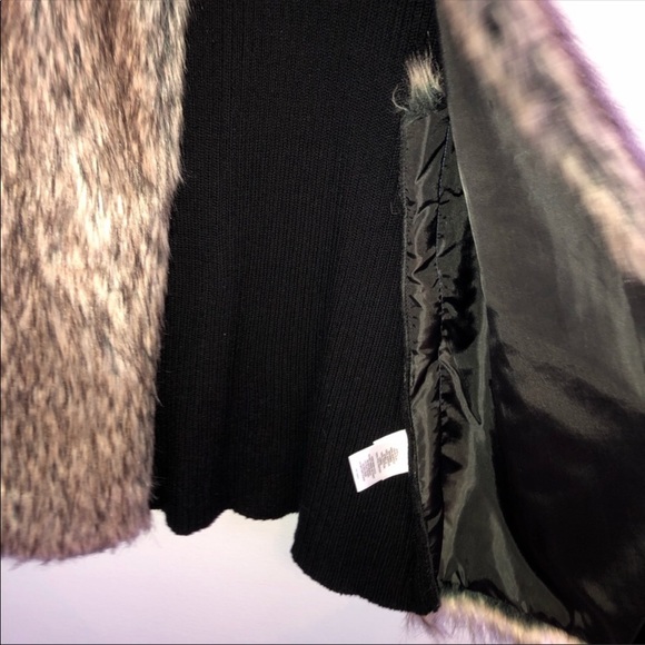 Rebecca Malone NWOT faux fur vest - Picture 4 of 4